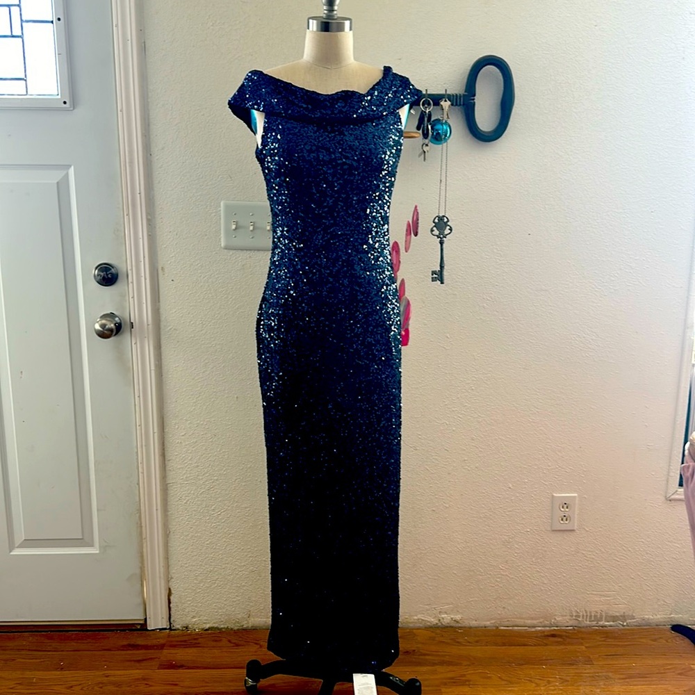 Beautiful stretch sequins fabric